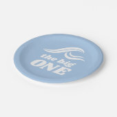 サーフィン誕生日、ビッグワン ペーパープレート (アングル)