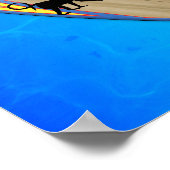 サーフィン進化 ポスター (角)