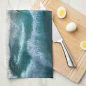 サーフィン11キッチンタオル キッチンタオル (四つ折り)