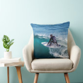 サーフィン12-14イメージオプション枕 クッション (椅子)