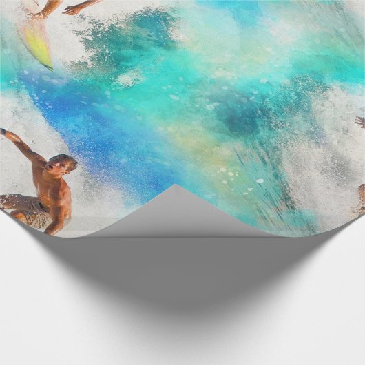 サーフィン17A-Bオプションラッピング紙 ラッピングペーパー (コーナー)