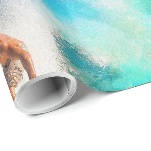 サーフィン17A-Bオプションラッピング紙 ラッピングペーパー (ロールコーナー)