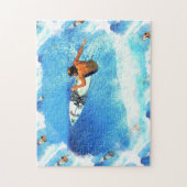 サーフィン1 1Bのパズル ジグソーパズル (縦)