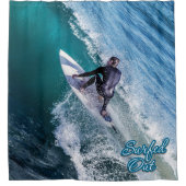 サーフィン2 シャワーカーテン (正面)