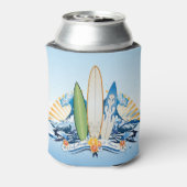 サーフィン2 缶クーラー (缶裏面)