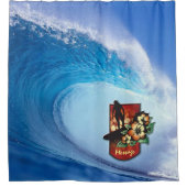 サーフィン3 シャワーカーテン (正面)