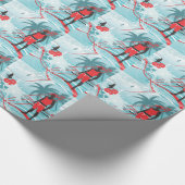 サーフィン4ラッピング紙 ラッピングペーパー (角)