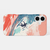 サーフィン・アップ iPhone 16ケース (裏面横)