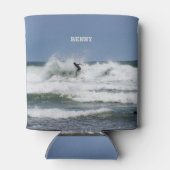 サーフィン（カスタマイズ） 缶クーラー (裏面)