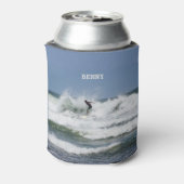 サーフィン（カスタマイズ） 缶クーラー (缶裏面)
