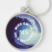 サーフィン キーホルダー (正面)