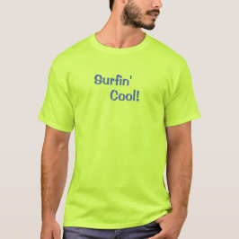 サーフィン・クール セーフティグリーン サーファーTシャツ Tシャツ