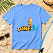  サーフィン クール ビーチ サーフィン  Tシャツ