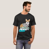 サーフィン コーギー エッセンシャル Tシャツ (正面フル)