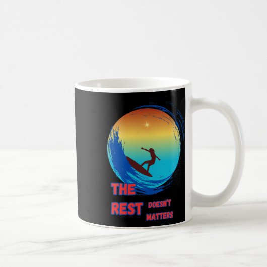 サーフィン コーヒーマグカップ (右)