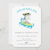 サーフィン·シャクールーク誕生パーティー 招待状 (正面)