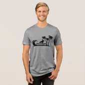 サーフィン トライブレンドTシャツ (正面全面)