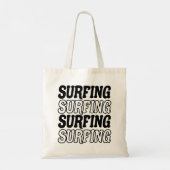 サーフィン トートバッグ (裏面)