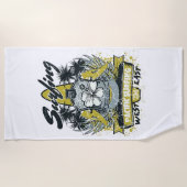 サーフィン ビーチタオル (正面)