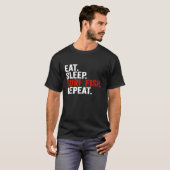 サーフィン フィッシング リピート Tシャツ (正面フル)