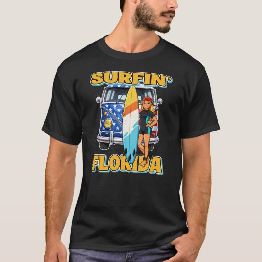 サーフィン フロリダ Tシャツ (正面)