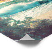 サーフィン ポスター (角)