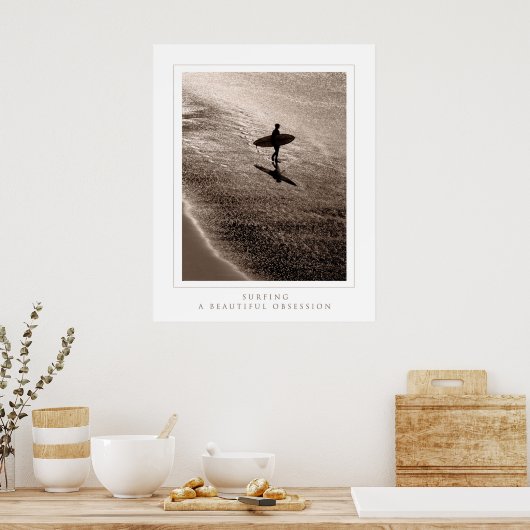 サーフィン ポスター (キッチン)