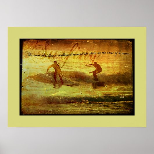 サーフィン ポスター (正面)