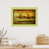 サーフィン ポスター (キッチン)