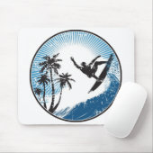 サーフィン マウスパッド (マウス)
