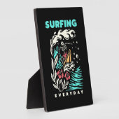 サーフィン（毎日） フォトプラーク (側面)