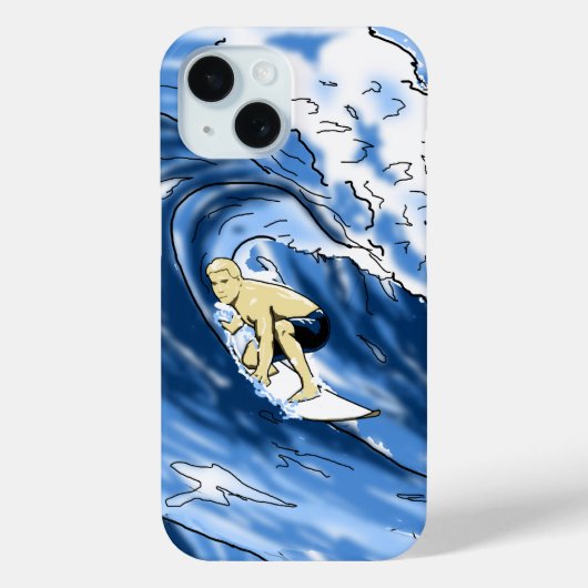 サーフィン Case-Mate iPhoneケース (裏面)