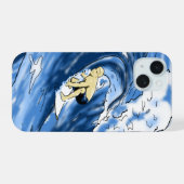 サーフィン iPhone 15ケース (裏面横)
