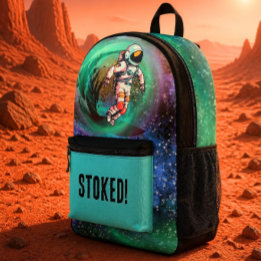 サーフィン | Stoked Backpack プリントバックパック