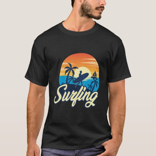 サーフィン Tシャツ (正面)