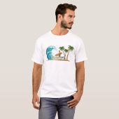 サーフィン  Tシャツ (正面フル)