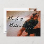 サーフィンSafariポストカード – カスタマイズ可能 ポストカード (正面/裏面)
