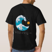 サーフィンTシャツ Tシャツ (裏面)