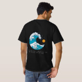 サーフィンTシャツ Tシャツ (裏面フル)