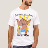 サーフィンUSA メンズTシャツ Tシャツ (正面)