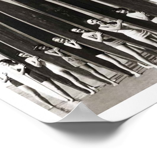 サーフィンUSA Long Board on ポスター (角)