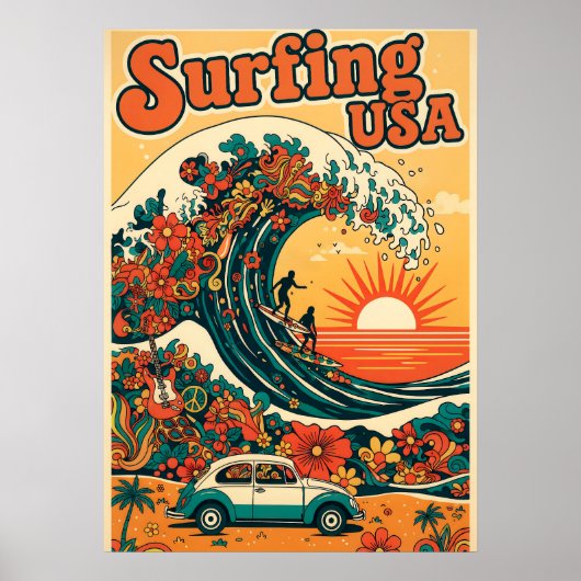 サーフィンUSA V10 ポスター (正面)