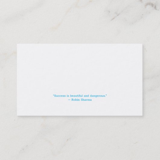 サーフインストラクター |サーファーのアクティブレクリエーション 名刺 (裏面)