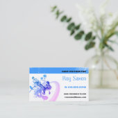 サーフインストラクター |サーフボードのアクティブ休暇 名刺 (スタンド正面)