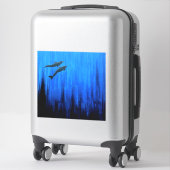 サーフェシングドルフィン#2 シール (スーツケース)