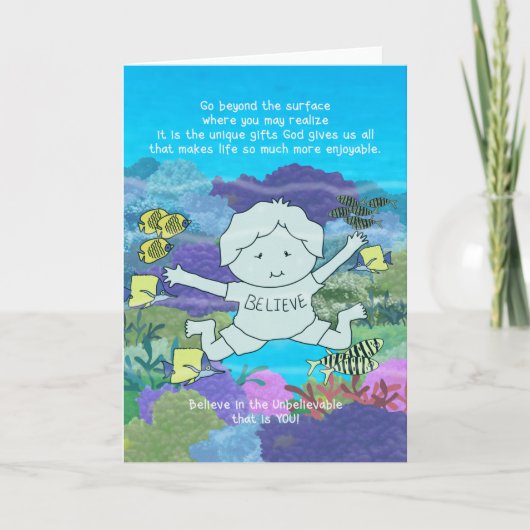 サーフェスの外側 サンキューカード (正面)