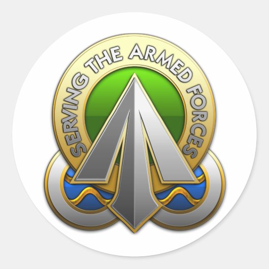 サーフェス配置および配布コマンド ラウンドシール (正面)