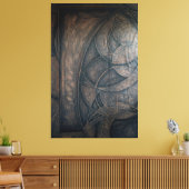 サーフェス（イテレーション1） キャンバスプリント (インサイチュ (リビング))