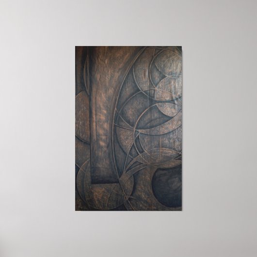 サーフェス（イテレーション1） キャンバスプリント (正面)