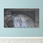 サーフェス（イテレーション4） キャンバスプリント (インサイチュ (ウッドフロア))